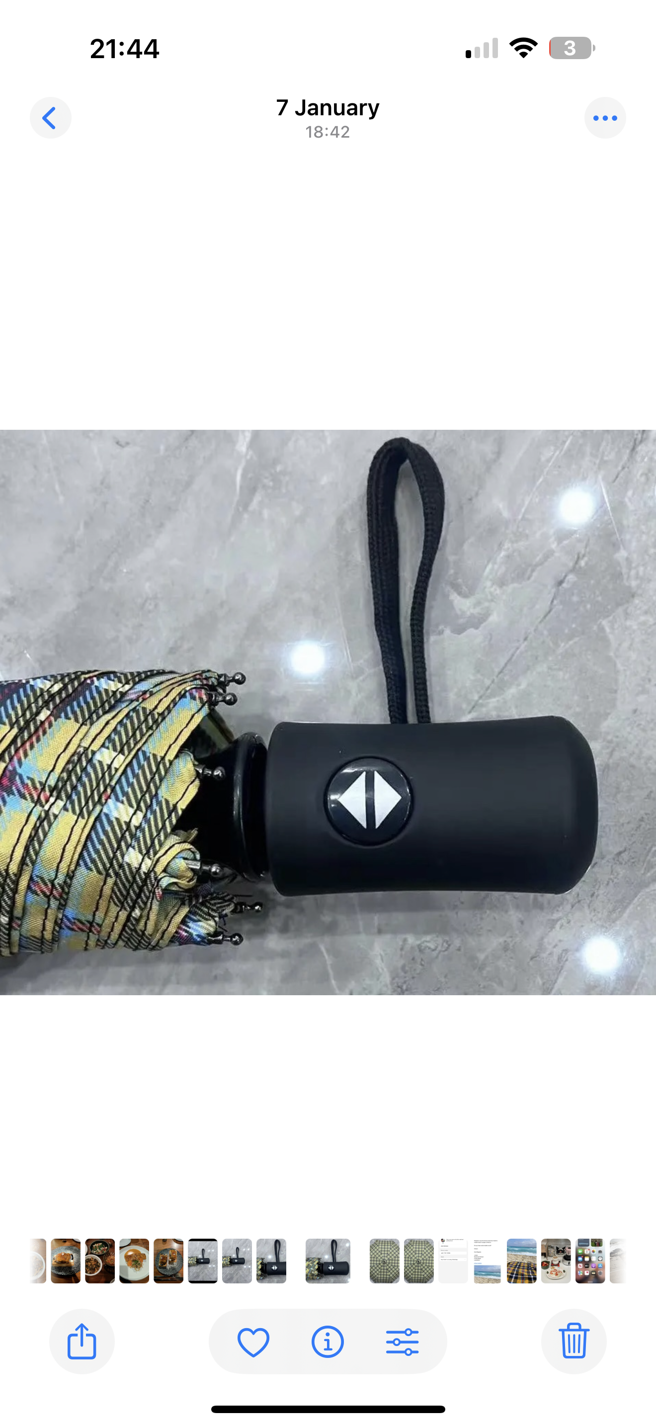 Cornish Tartan Umbrella