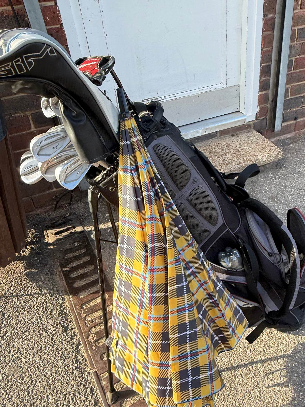 Golf Umbrella Cornish Tartan
